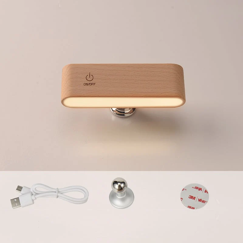 VeloCharge™ Wood Dock – Elegance Meets Effortless 360° Charging and Light Control - Image 5