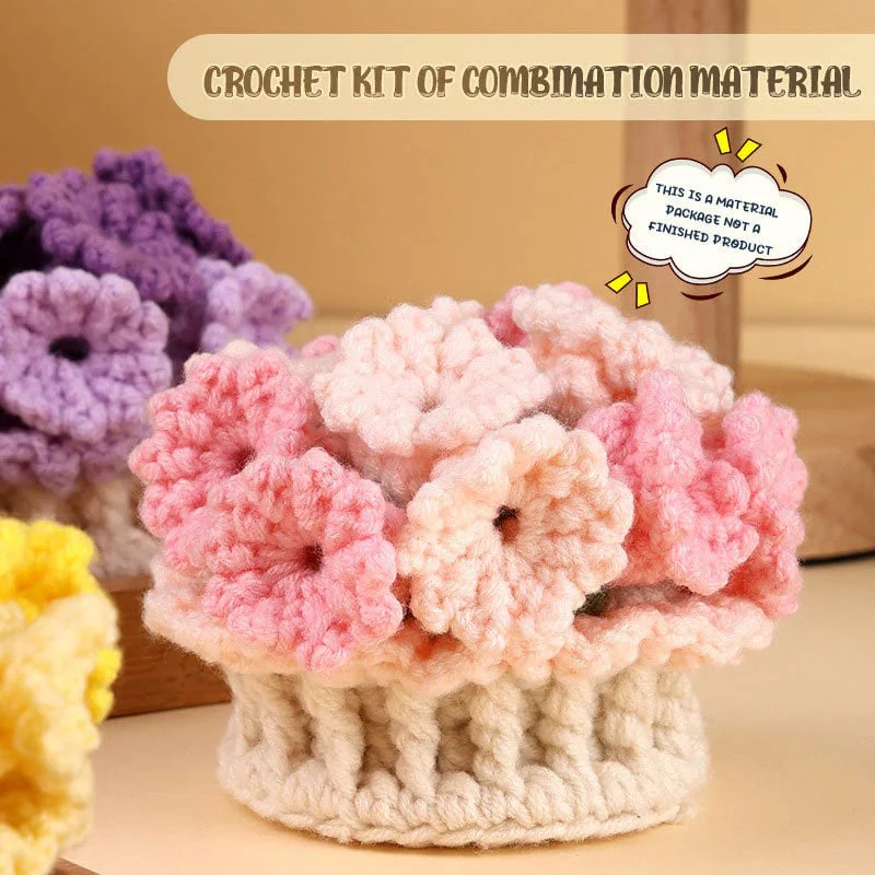 VeloraBloom™ DIY Yarn Kit – Create beautiful floral coasters that captivate and soothe your soul - Image 3