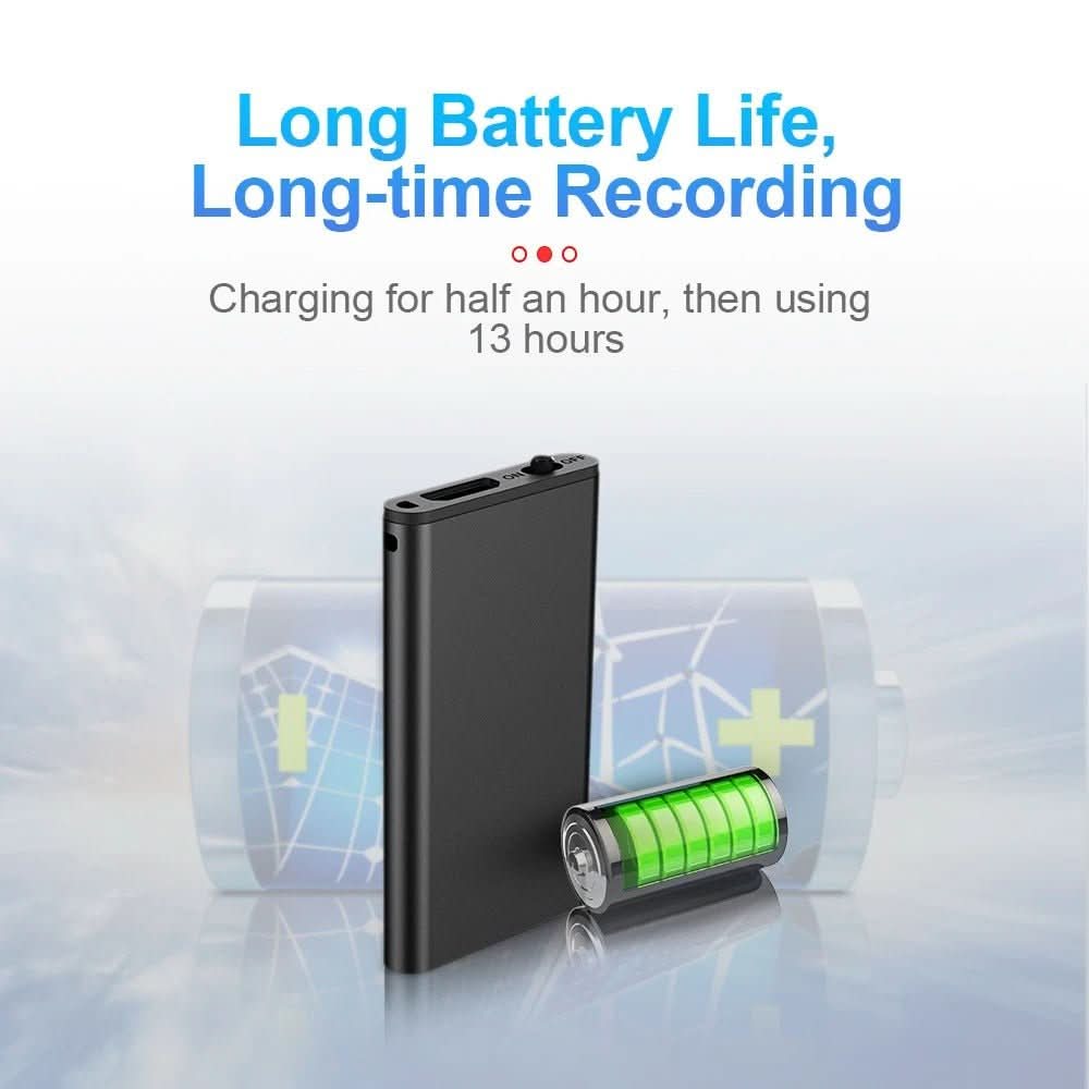 Portable Voice Recorder | Voice Activated Recording | Discreet Pocket Dictation | VoiceNote Mini - Image 2