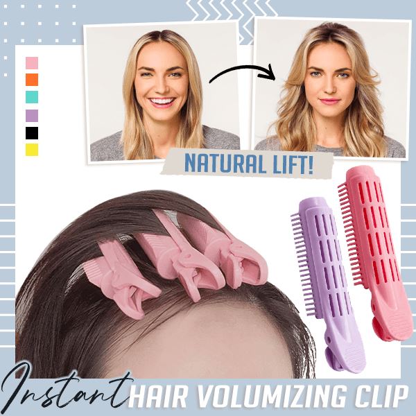 1+1 FREE | VoluClip™ Root Booster Clamps – Instantly Add More Volume and Confidence Without Hair Damage