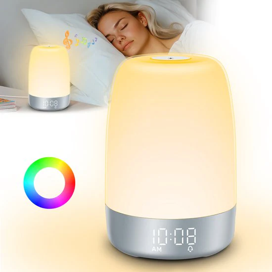 Wake-Up Light Alarm clock | Sunrise & RGB Light | Aurora - Image 6