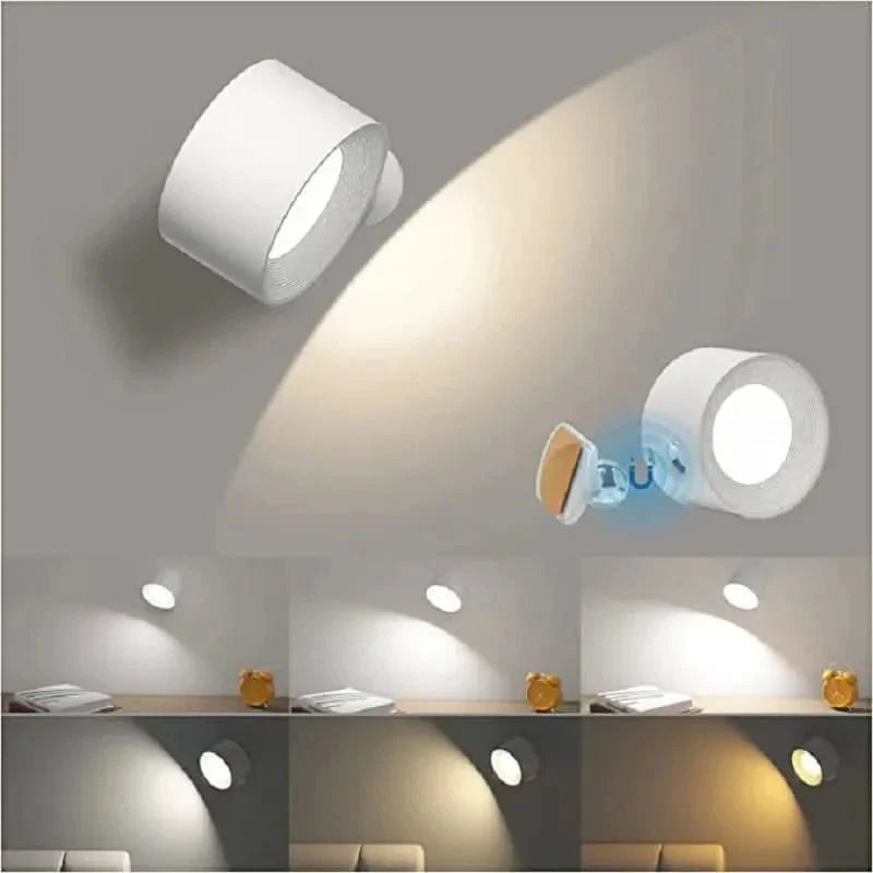 Wall Light | 360° Wireless | USB Rechargeable | 3 Brightness Levels | LumaFlex - Image 7