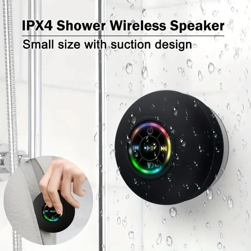 Waterproof Speaker | Strong Suction Cup | Clear Sound | Long Battery Life | AquaSound - Image 5