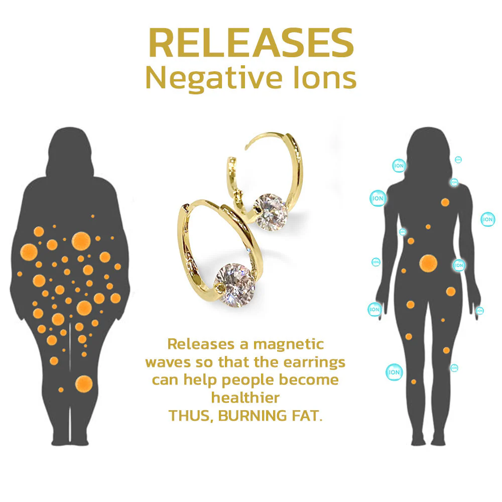 Wellness Earrings | Magnetic Circulation Support | Elegant Design | Luxe - Image 6