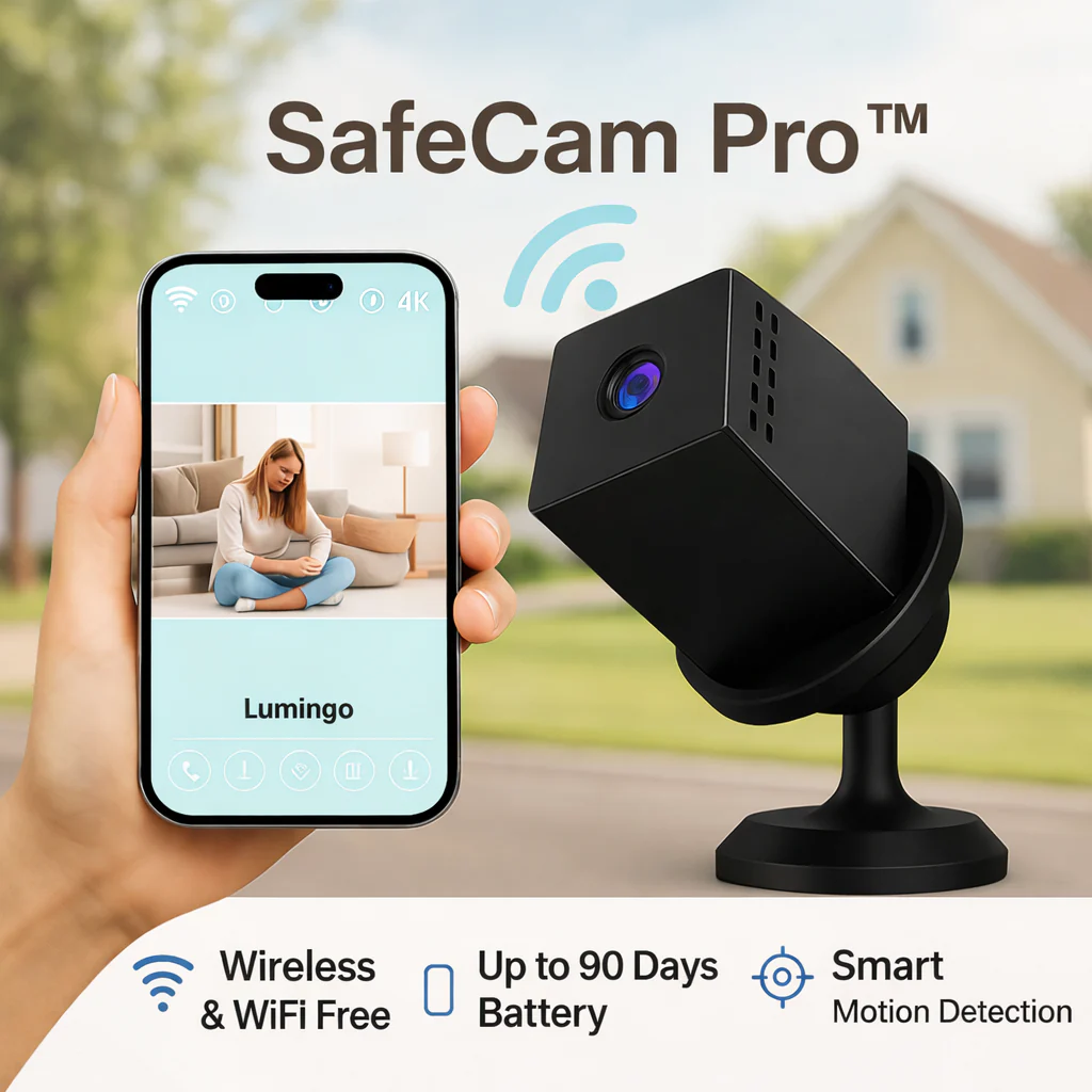 Wireless Safety Camera | 4K Night Vision | SafeCam Pro - Image 6