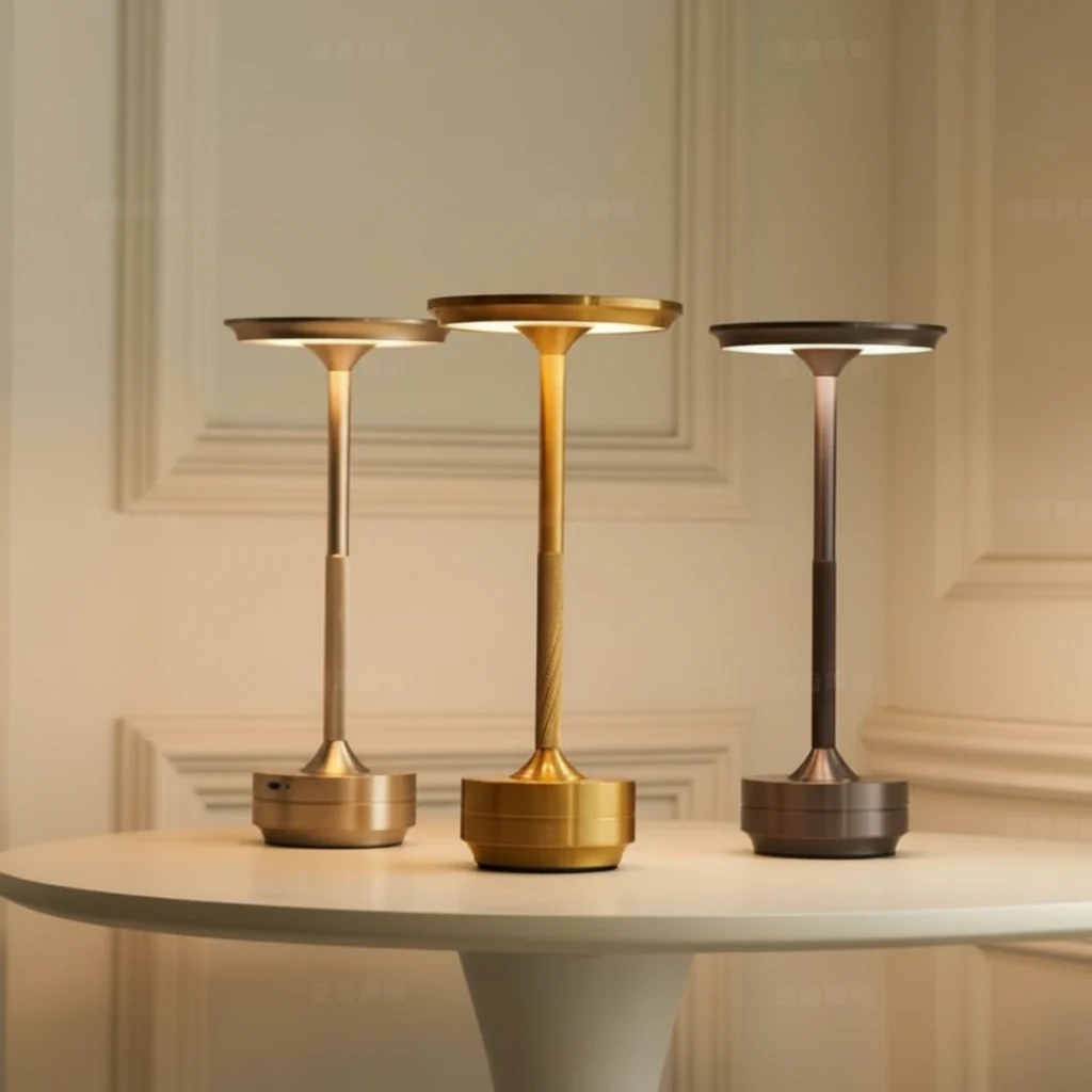 Wireless Table Lamp| Touch Dimming| Waterproof | MetroGlow