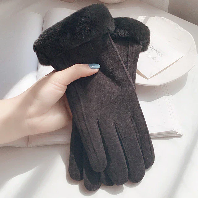 Women's Gloves | Warm Winter Gloves with Shearling | CozyHand - Image 5