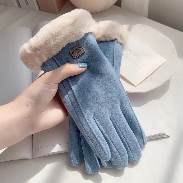 Women's Gloves | Warm Winter Gloves with Shearling | CozyHand - Image 6