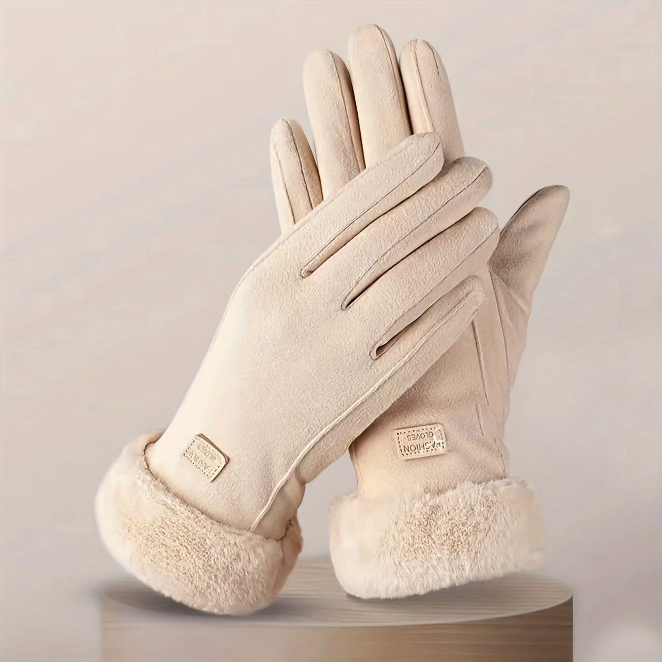 Women's Gloves | Warm Winter Gloves with Shearling | CozyHand - Image 7
