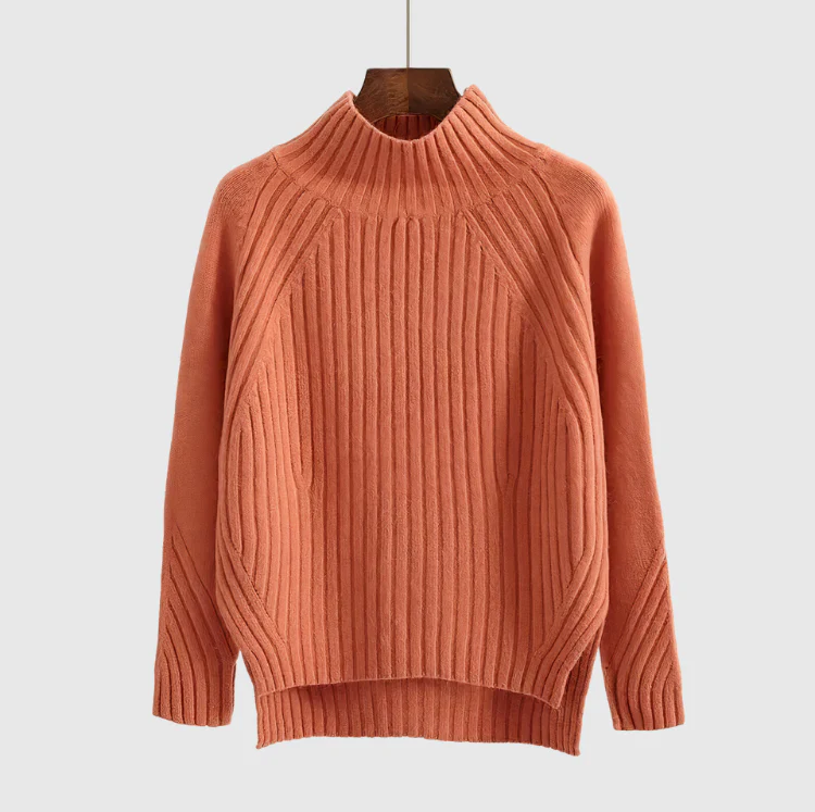 Women's knit sweaters | Stand-up collar sweaters | Warm comfort & structured look - Image 6