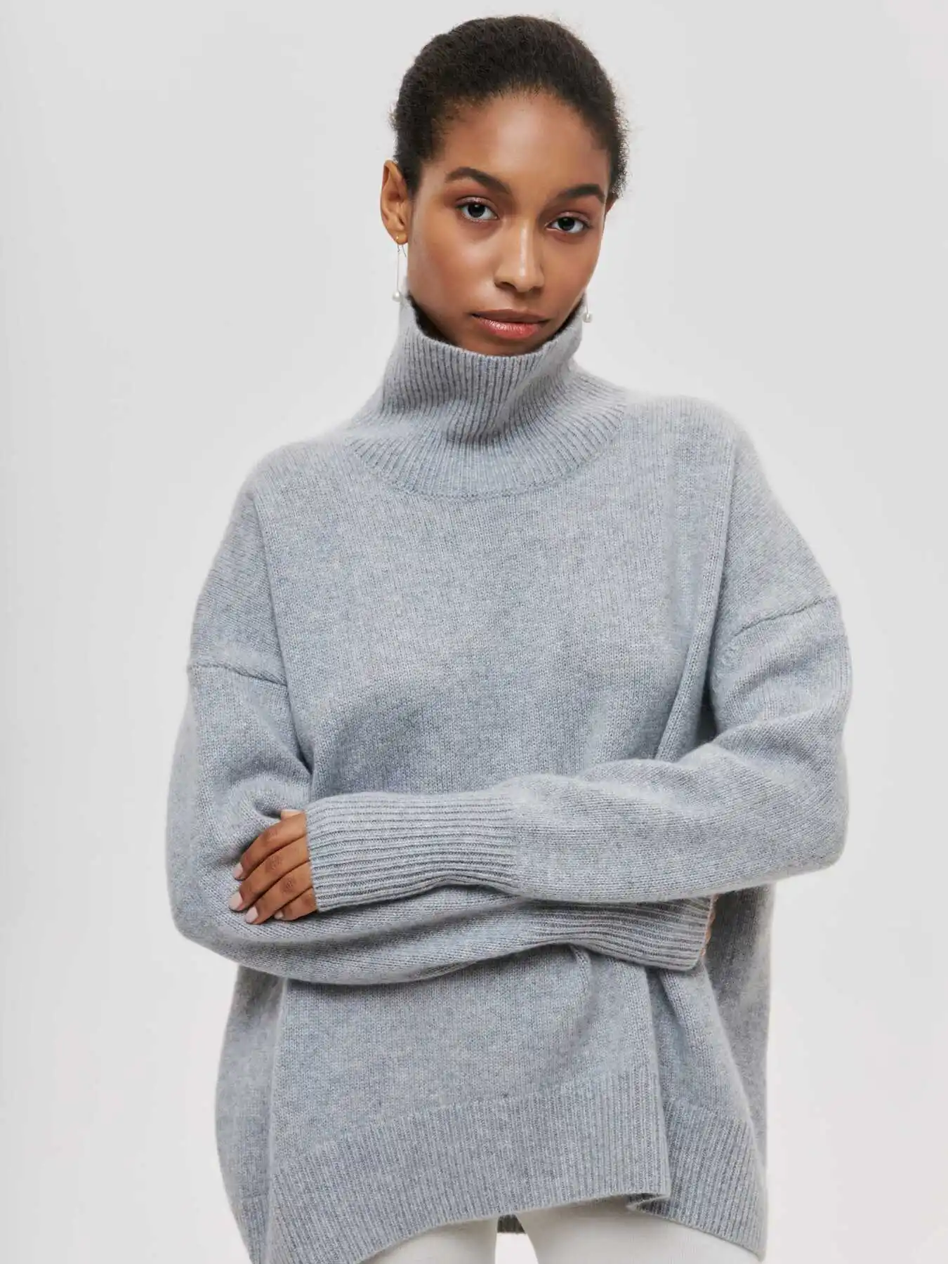 Women's turtleneck sweaters | Oversized sweaters | Timeless elegance & comfort - Image 2