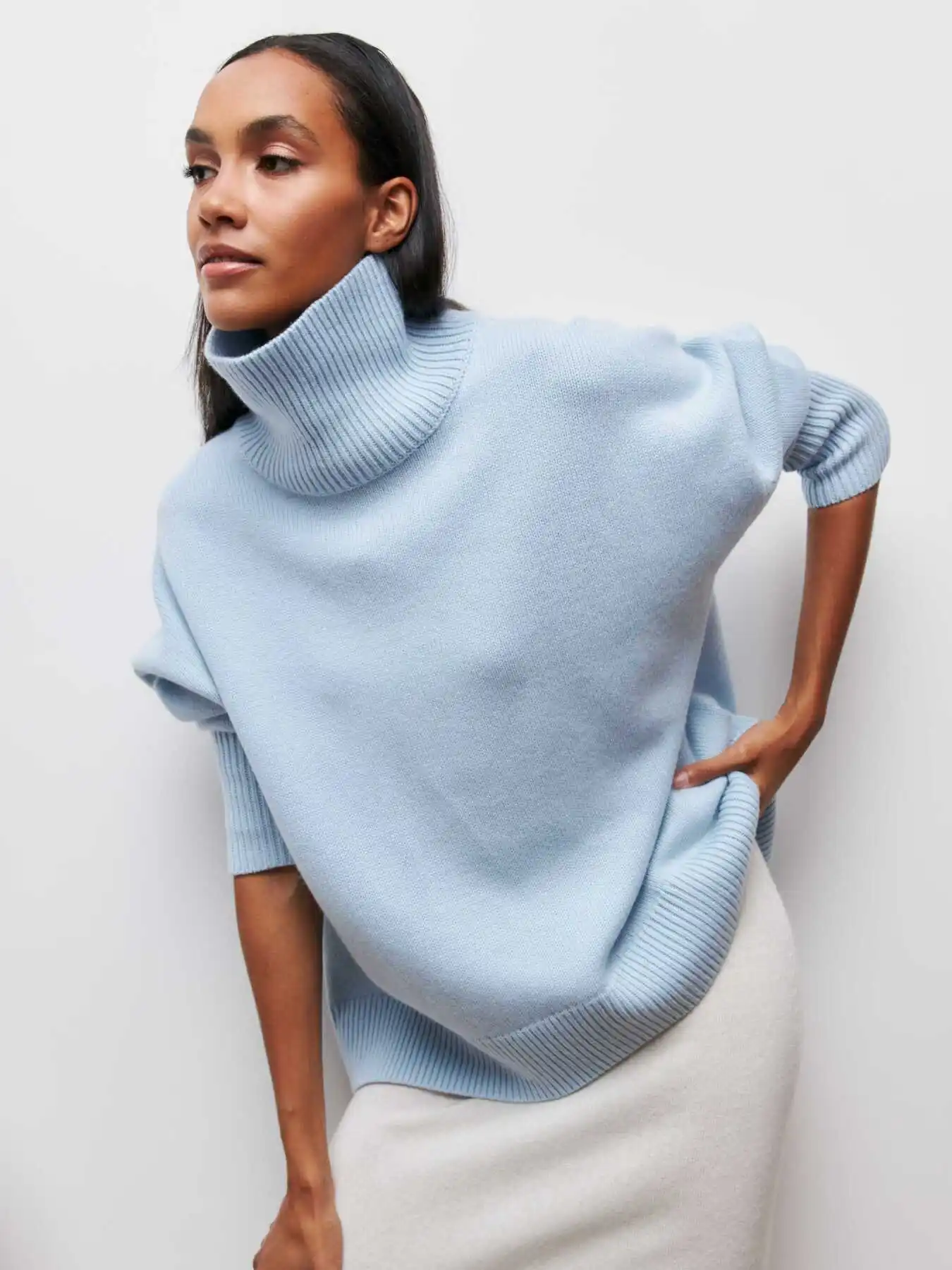 Women's turtleneck sweaters | Oversized sweaters | Timeless elegance & comfort - Image 9