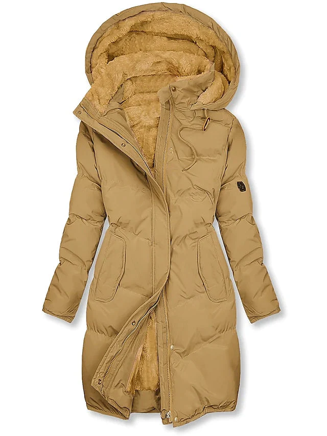 Women's winter coat | Long parka with hood | Warm comfort & windproof protection - Image 3