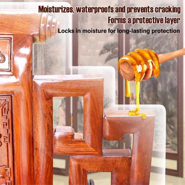Wood Cleaner Beeswax | Restores Natural Shine | Deep Nourishing Care | WoodSavior - Image 7
