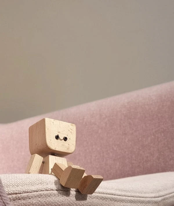 Wooden Wobble Figure Decor | Moving Joints | Handcrafted Wood | JoyTwig - Image 5